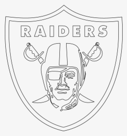 Oakland raiders logo outline