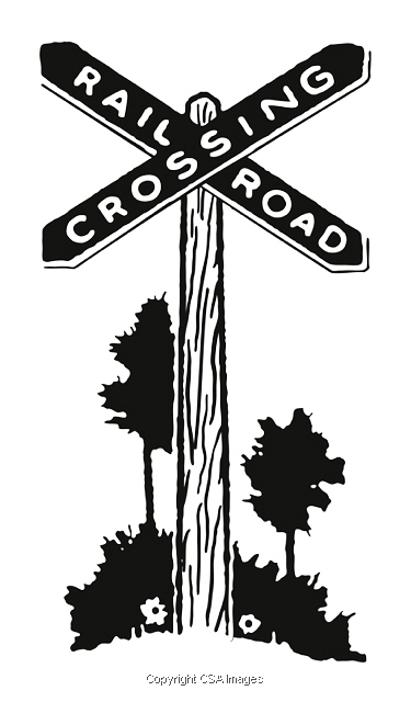 Railroad crossing sign t csa images