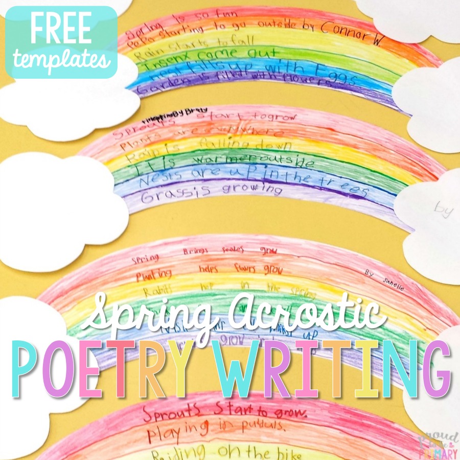 Spring acrostic poems to beautify your classroom â page of