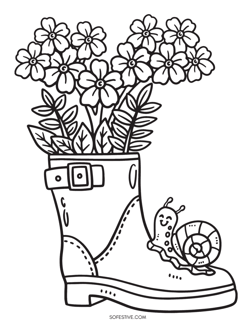 Free spring coloring pages updated