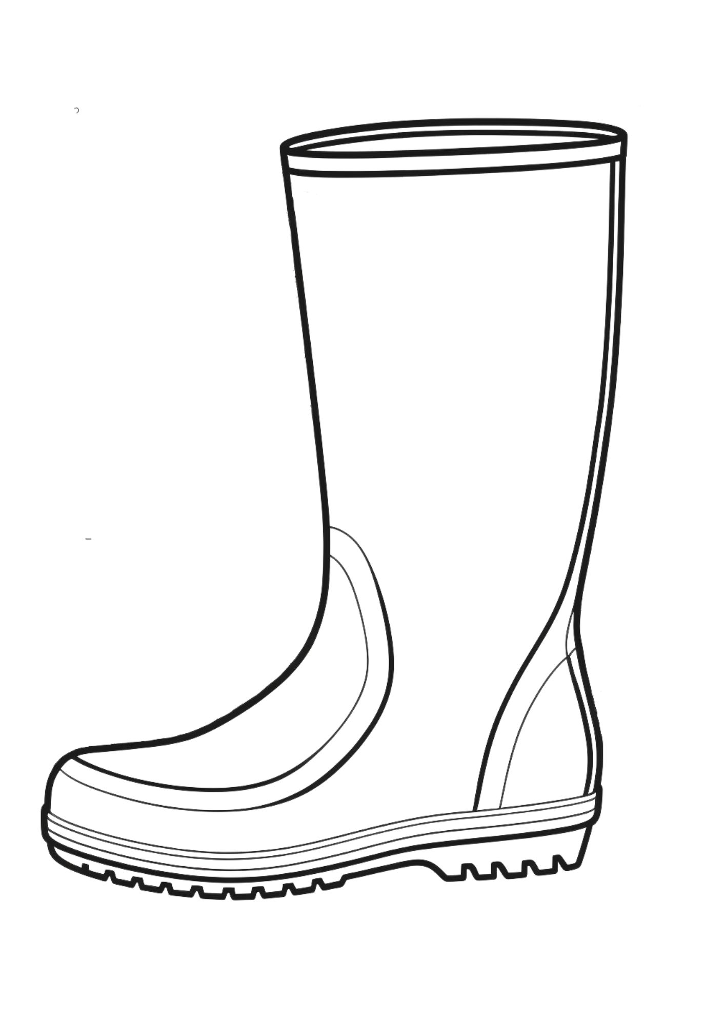 Printable shoe coloring pages for all ages