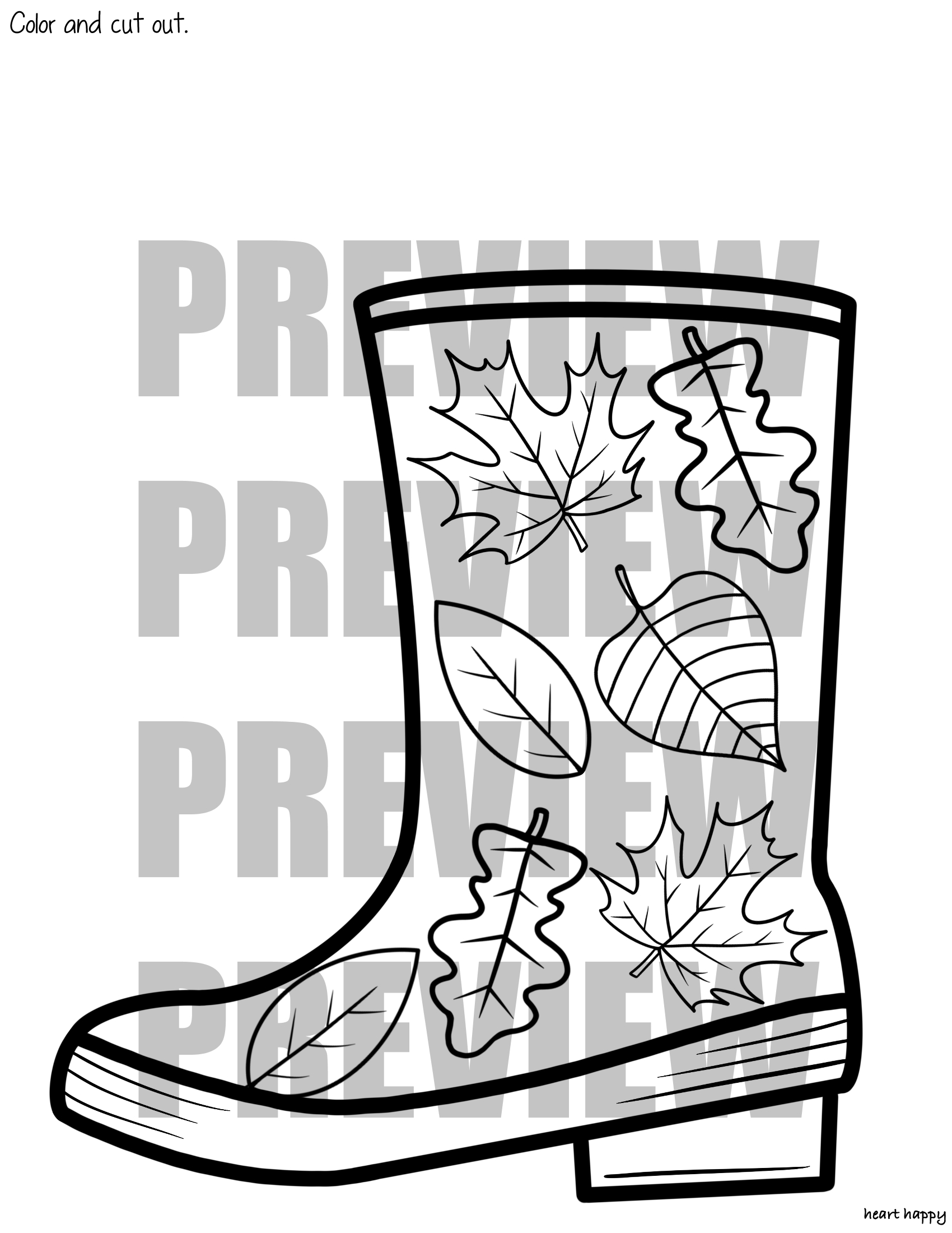 Sunflowers in rainboots fall craft thanksgiving craft made by teachers