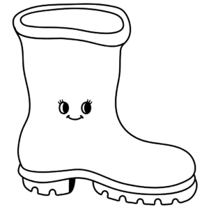 Boots coloring pages printable for free download