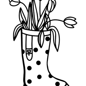 Boots coloring pages printable for free download