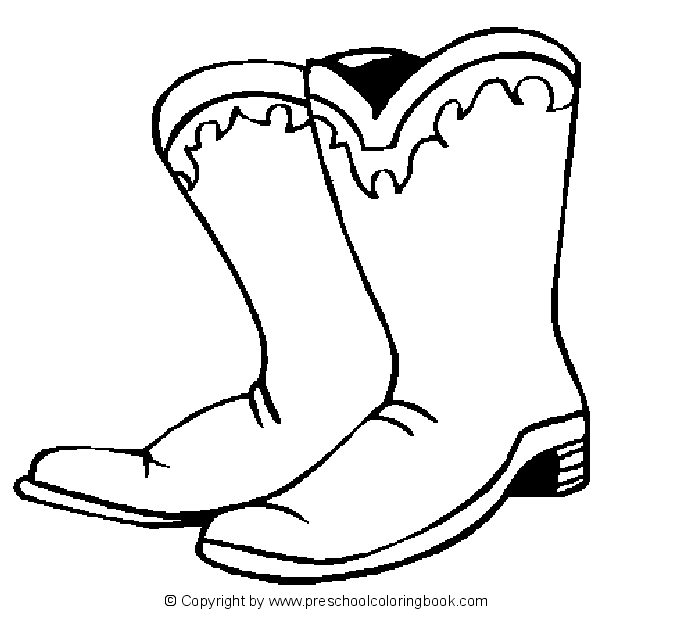 Www western coloring page