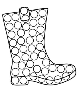 Spring dot marker coloring pages by ault illustrations tpt