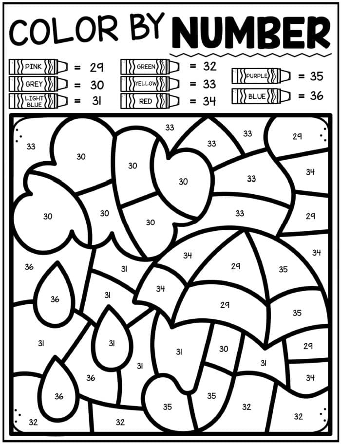 Free printable weather coloring pages