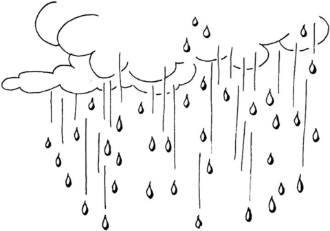 Raining coloring page free printable coloring pages