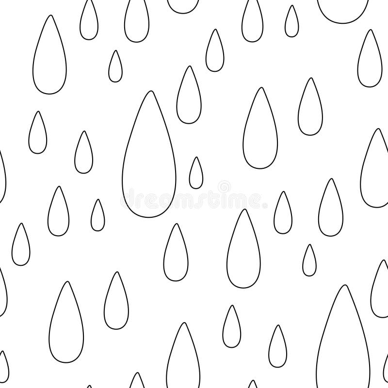 Rain drops coloring stock illustrations â rain drops coloring stock illustrations vectors clipart