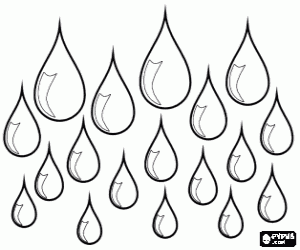 Meteo coloring pages printable games rain drops rain drop drawing coloring pages