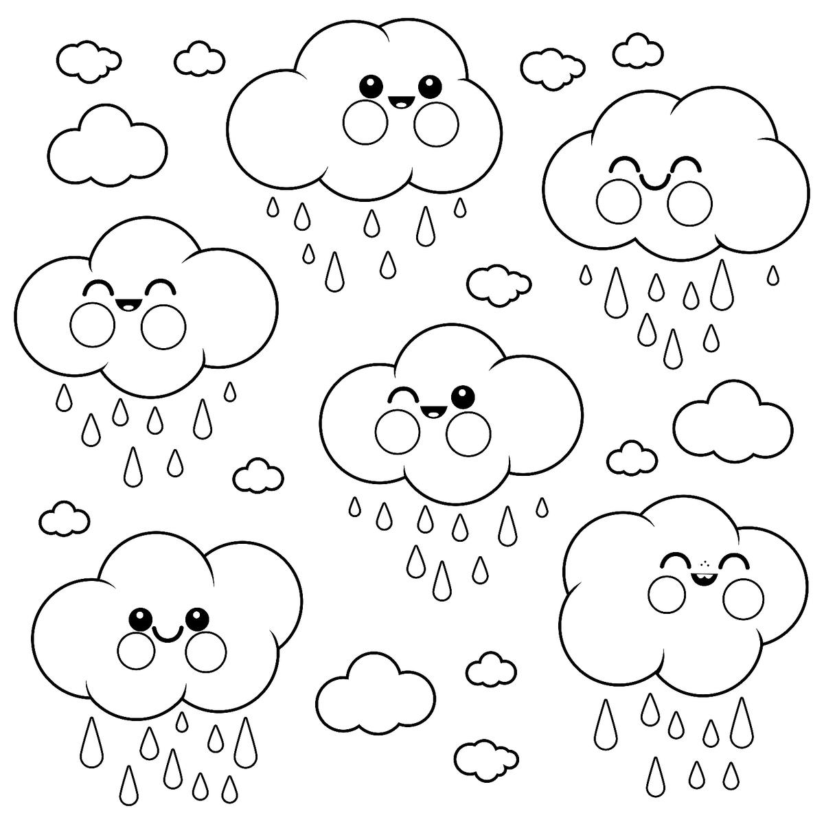 Weather coloring pages for kids fun free printable coloring pages of weather events â from hurricanes to sunny days printables mom