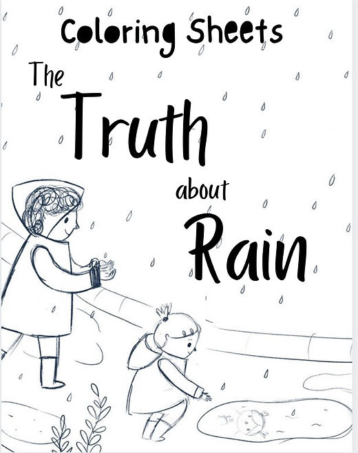 The truth about rain coloring pages sheelah mccaughan