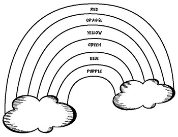 Rainbow coloring sheet by art with ms lindsey tpt