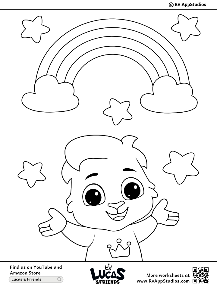 Free rainbow coloring pages for kids printable beautiful rainbow pictures