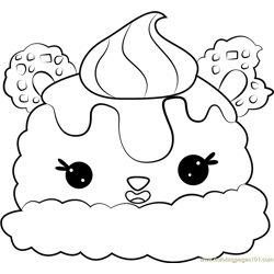 Num noms coloring pages for kids printable free download