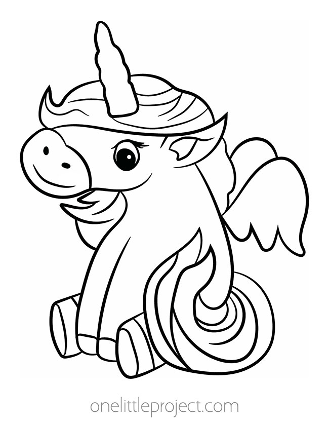 Free unicorn coloring pages printable unicorn coloring sheets