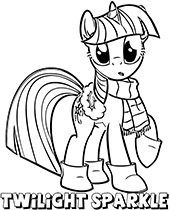 Rainbow dash coloring page my little pony