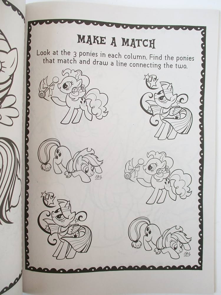 My rainbow dash coloring and activity book