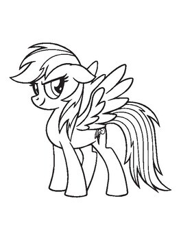 Creative coloring pages my little pony coloring pages tpt