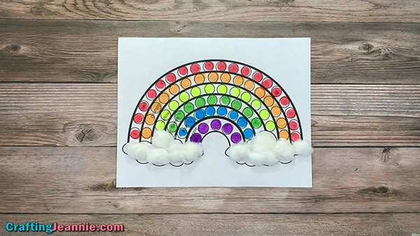 Do a dot rainbow free printable