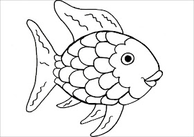 Ideas for early childhood rainbow fish craft ideas printable template