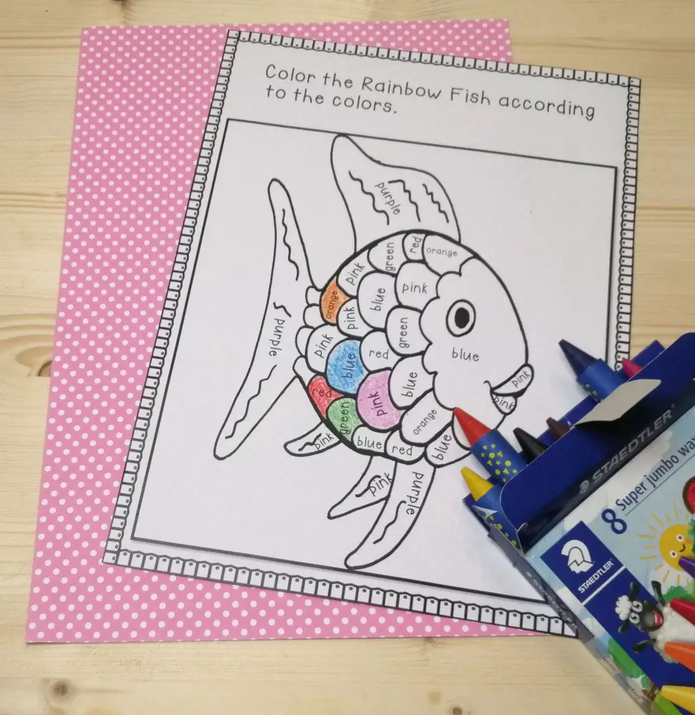 Rainbow fish extension activities