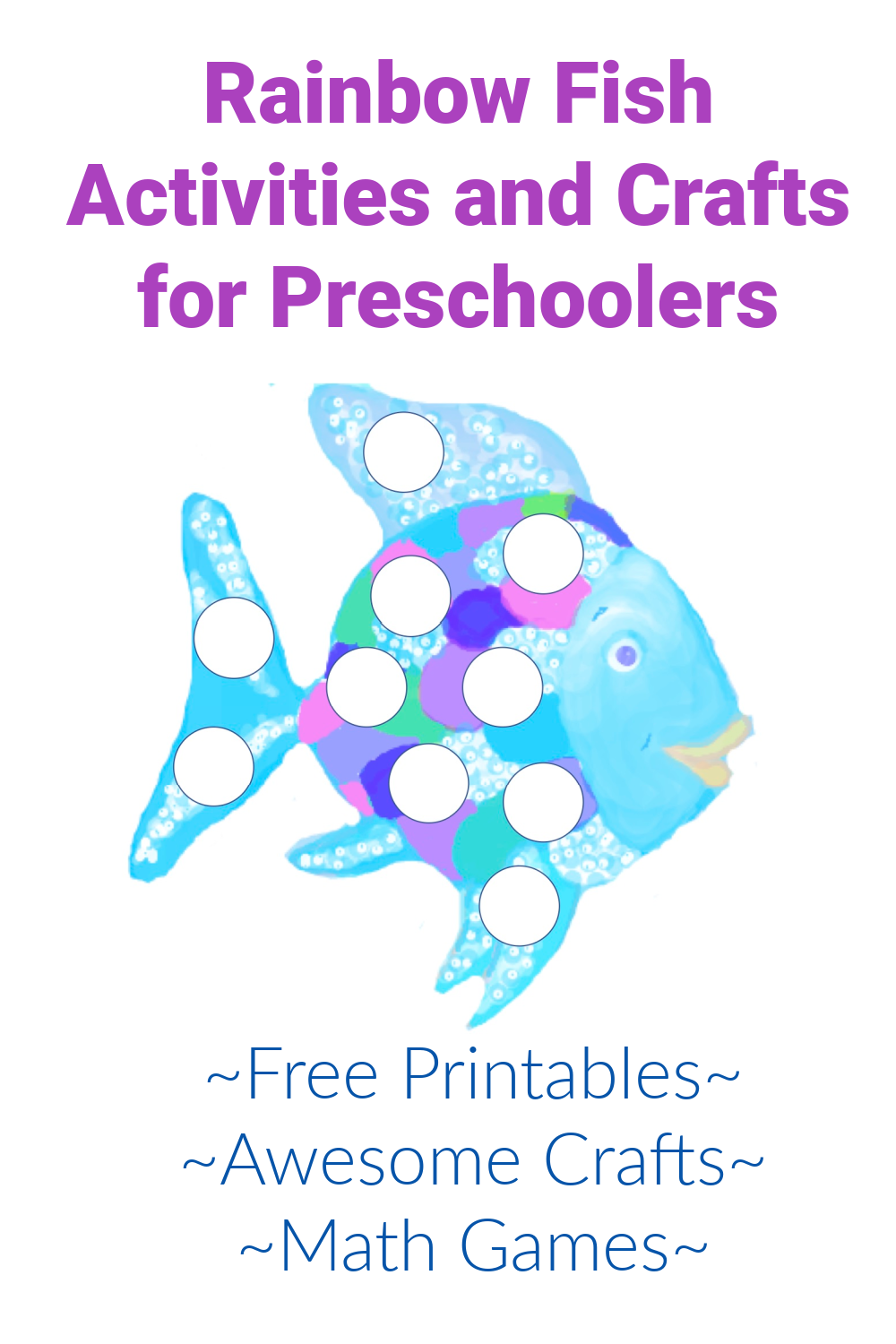 The rainbow fish activities and crafts for preschoolers