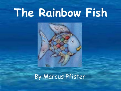 The rainbow fish story pages