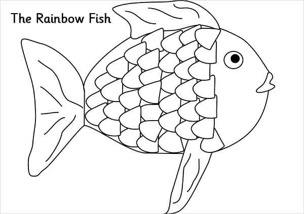 Rainbow coloring pages