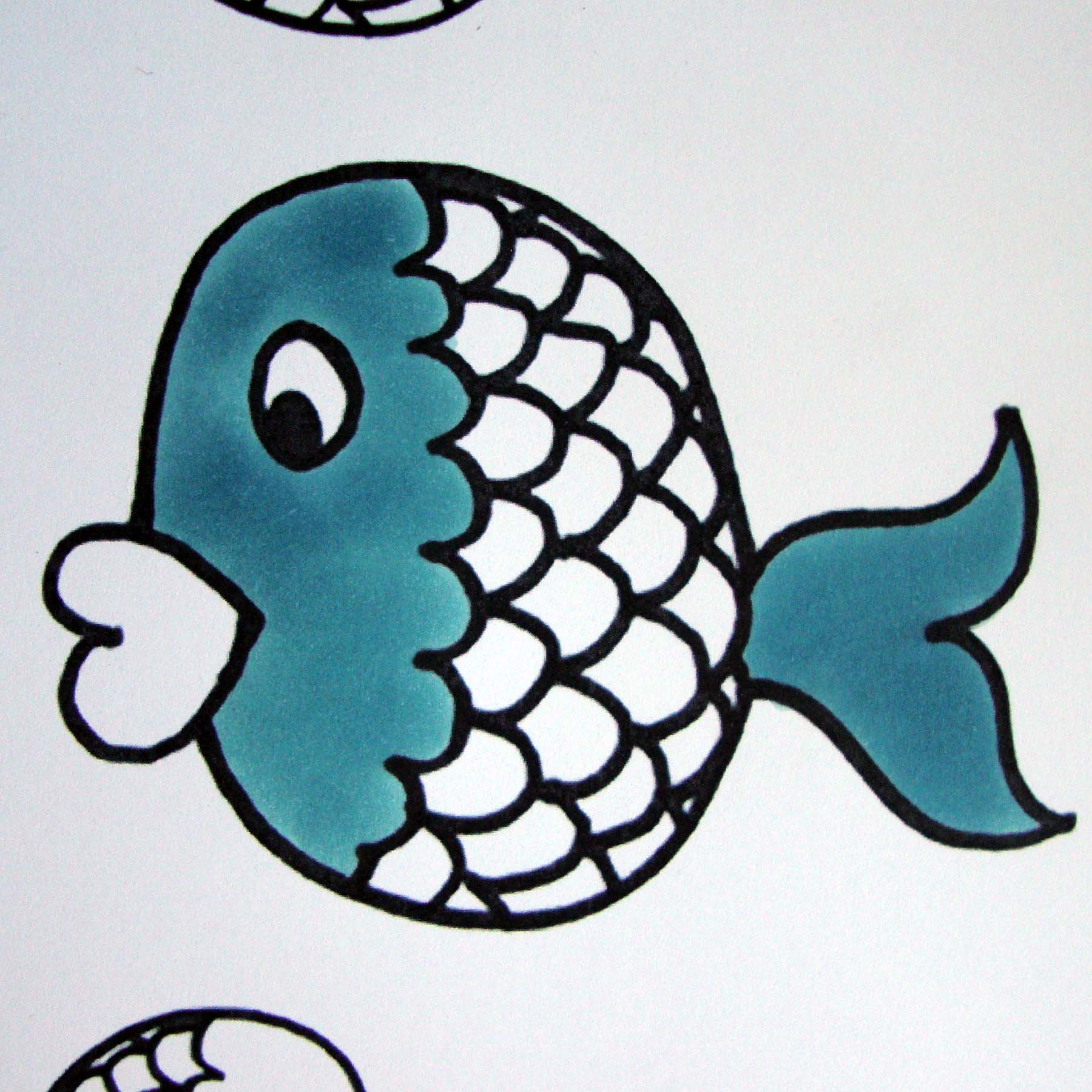 How to use copic markers tutorial fish scrapbooking ideas layout design