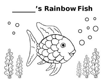 Rainbow fish activity by caroline lee tpt