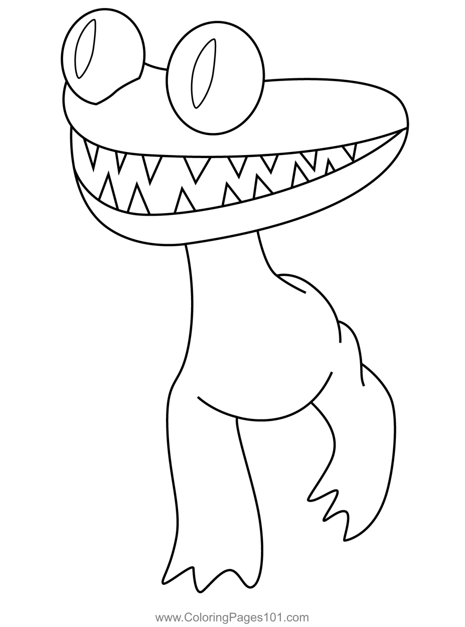 Cyan chasing rainbow friends coloring page coloring pages coloring book art rainbow