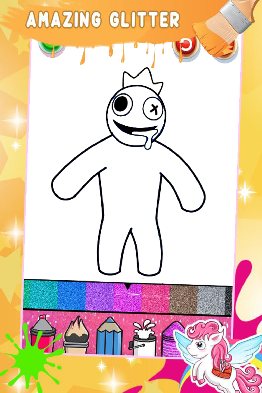 Rainbow frids coloring book for android