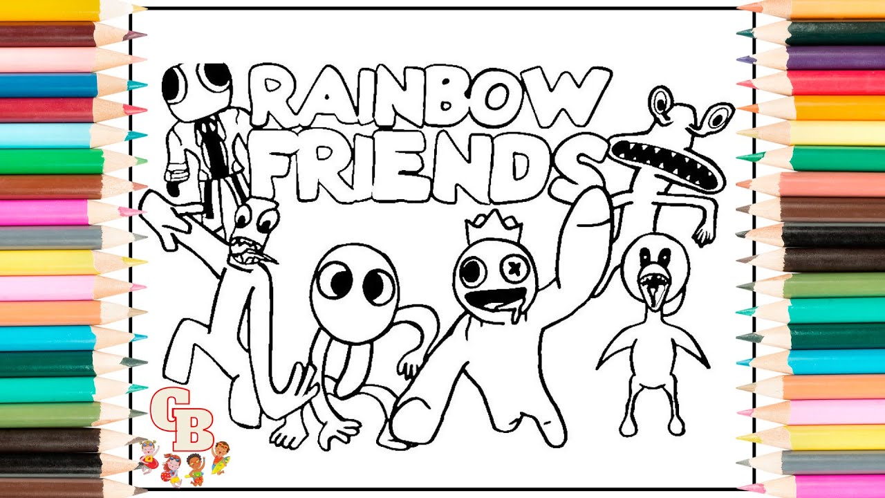 Coloring rainbow friends chapter coloring pages ncs release