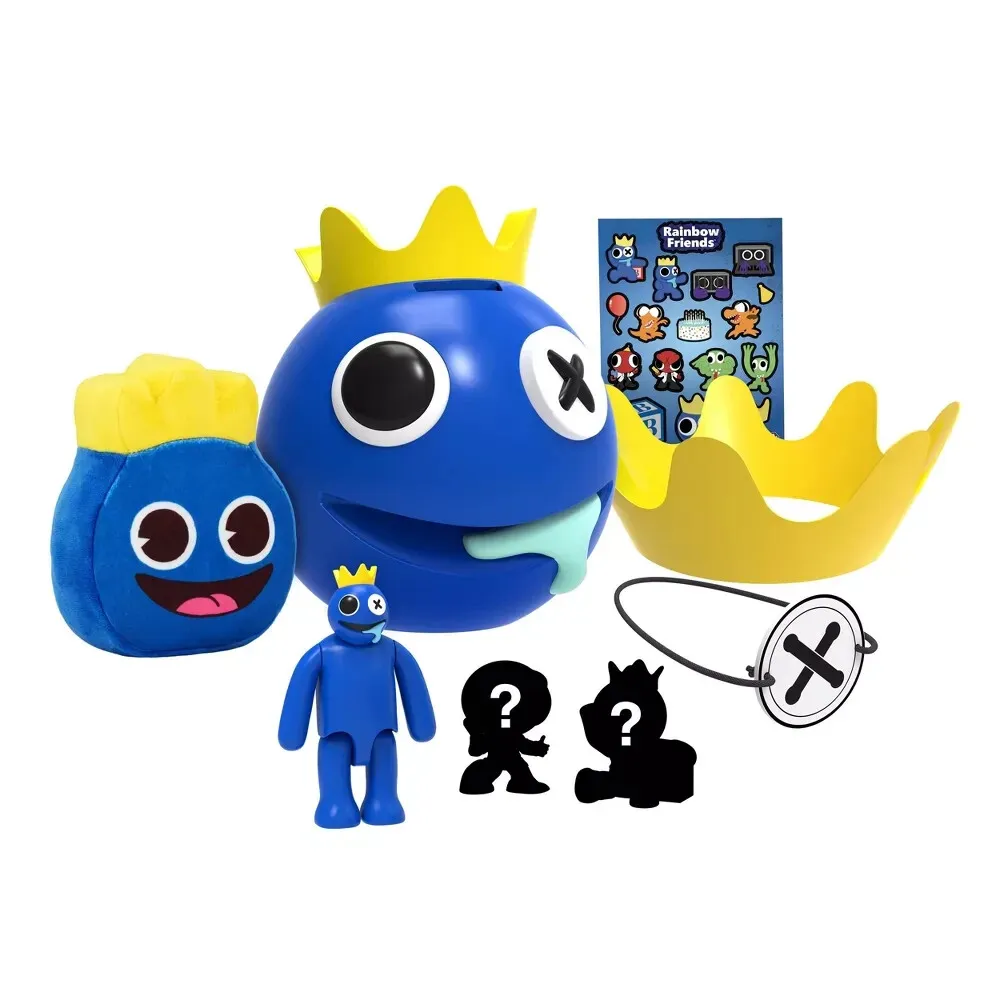 Rainbow friends ultimate blue head bundle action figure mystery set new