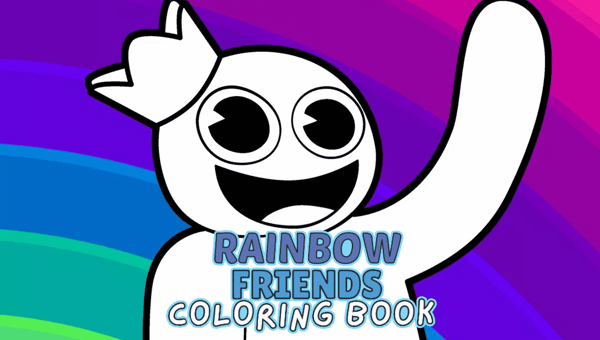 Rainbow friends coloring book ðï play now on