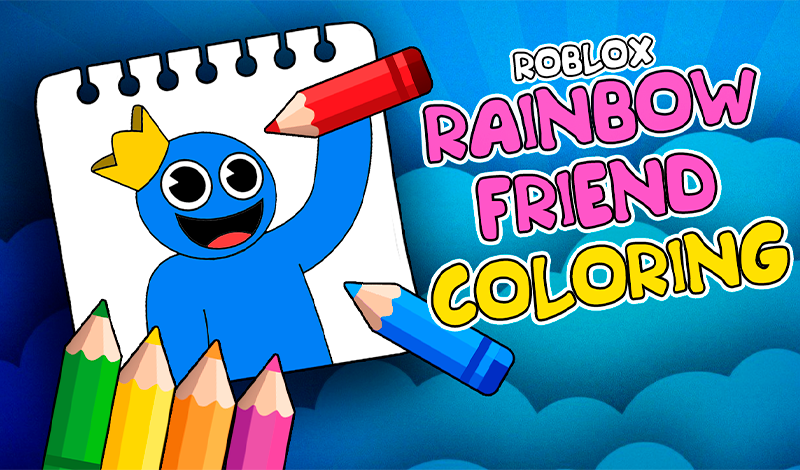 Roblox rainbow friends coloring â play online for free on games