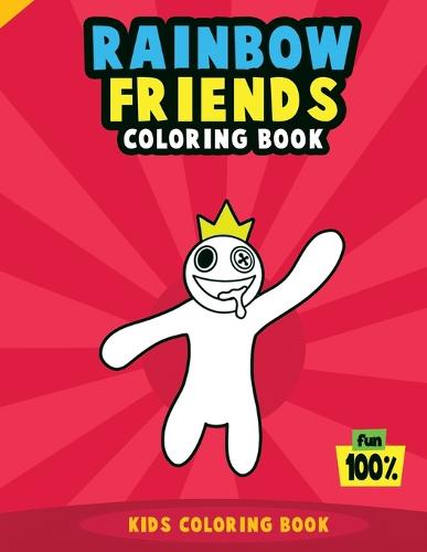 Rainbow friends coloring book by five dots media