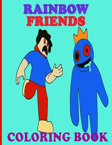 Rainbow of friends coloring book perfect high quality coloring pages for kids by jaamal benghrich