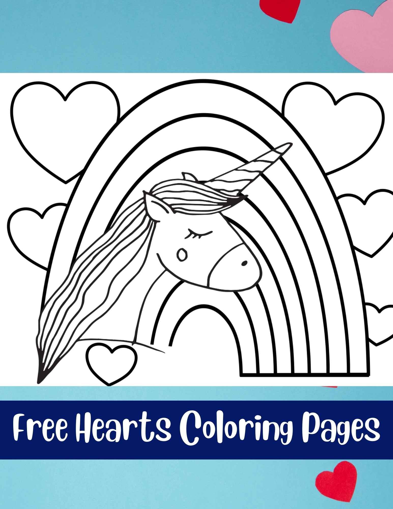Free heart coloring pages â stevie doodles