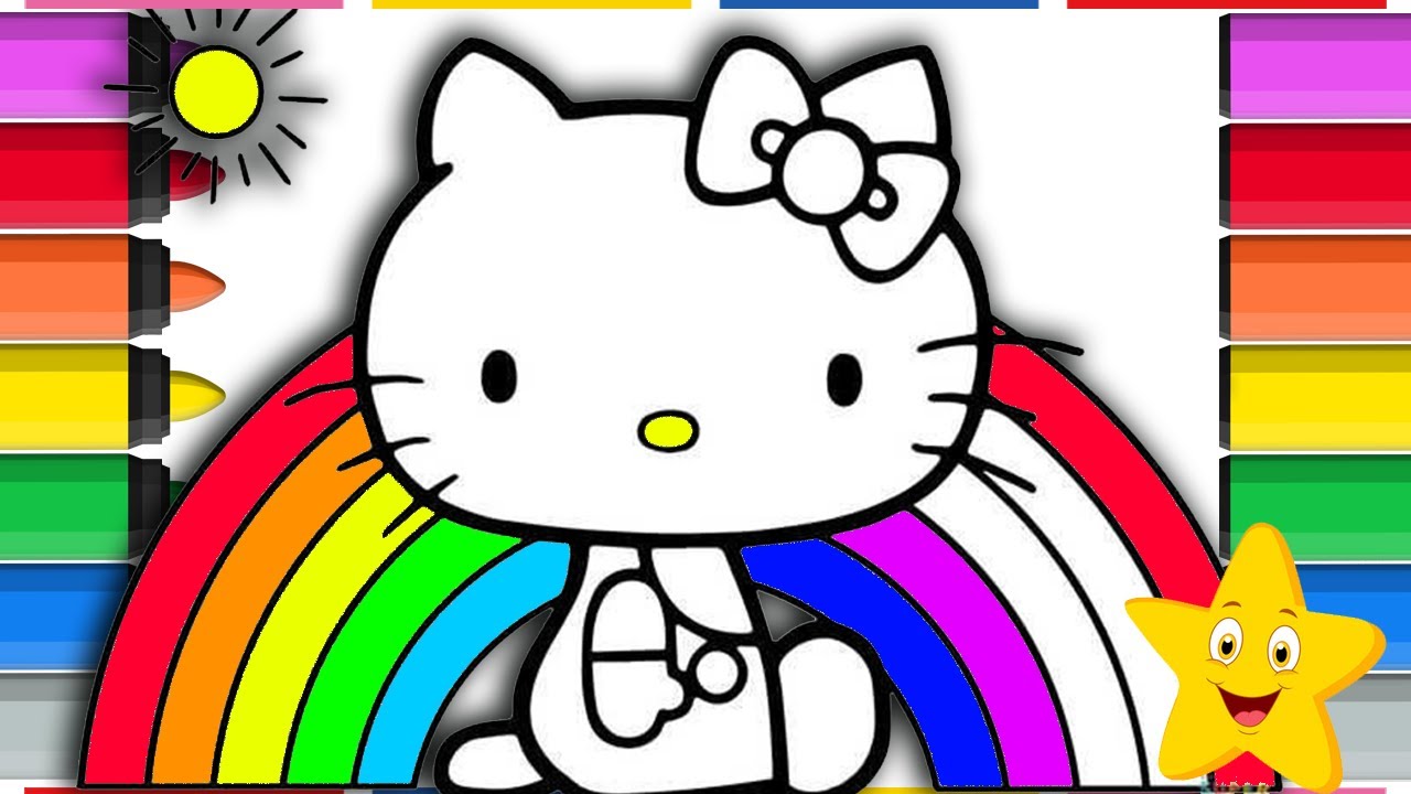 Ðhello kitty coloring pagesðraindow coloring