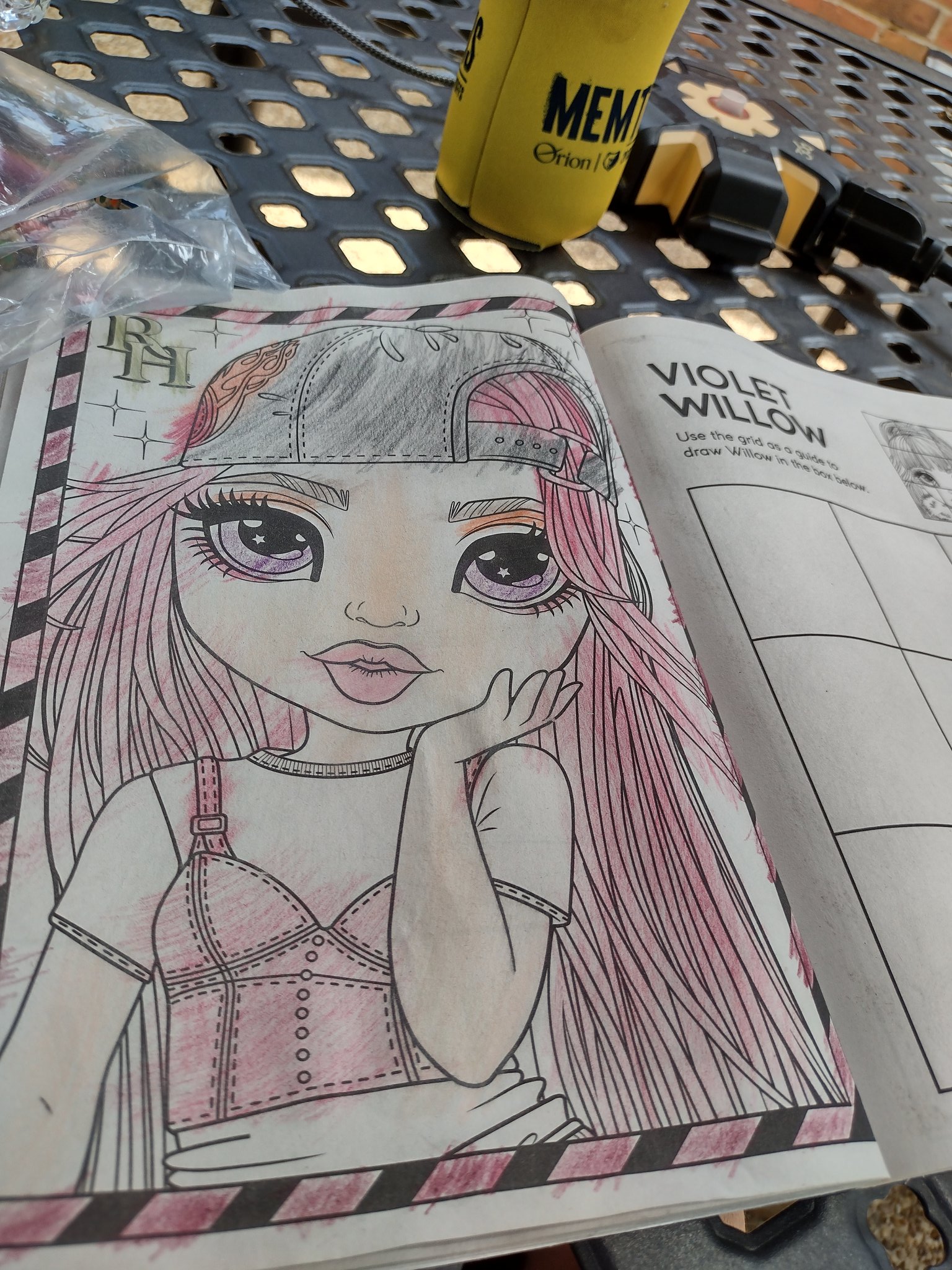 Jade ðð âïð on x my sweet cousin ruby gave me the rainbow high coloring book thank you ruby i love it so much this doll is actually named ruby so it