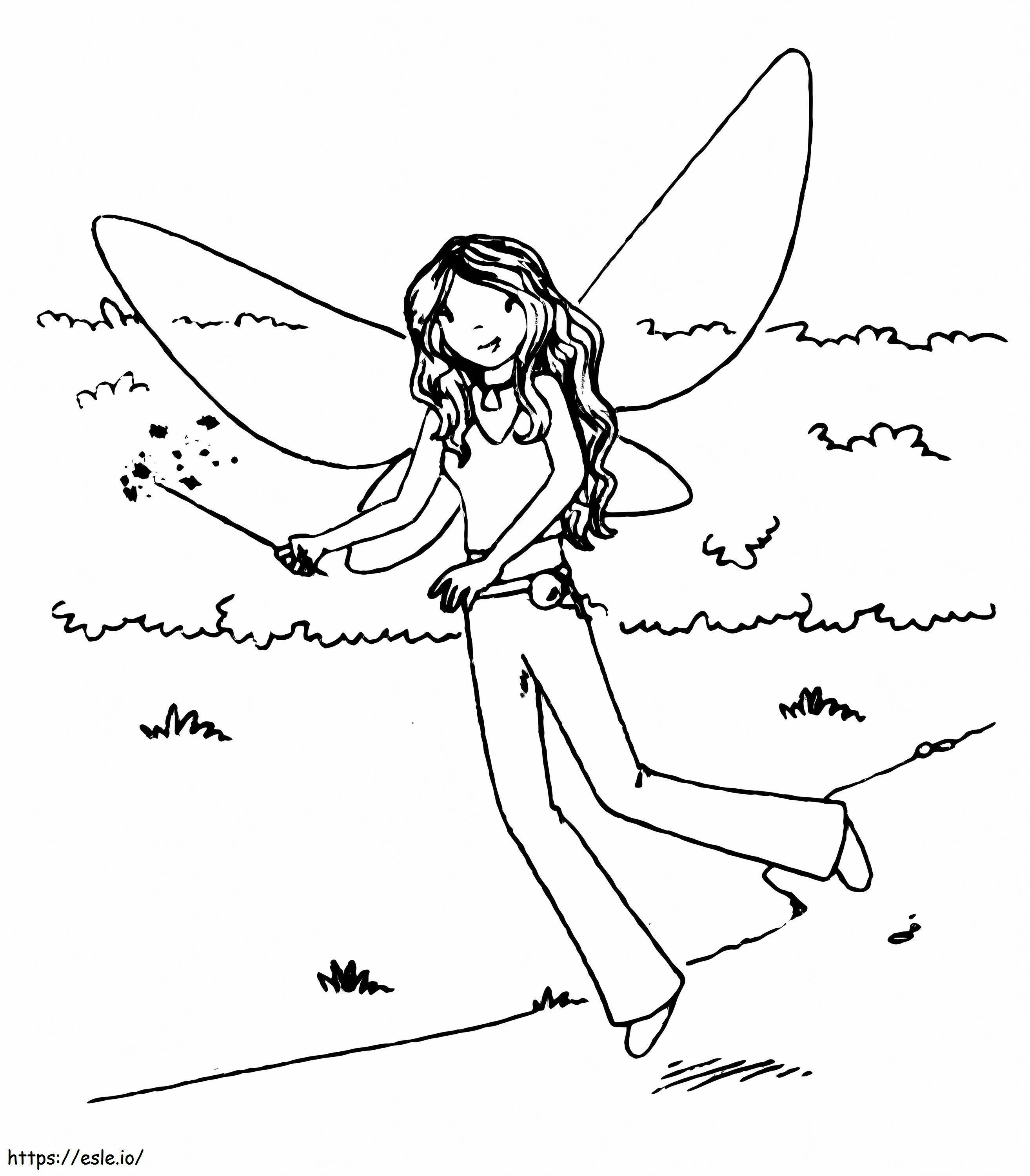 Rainbow magic for kids coloring page