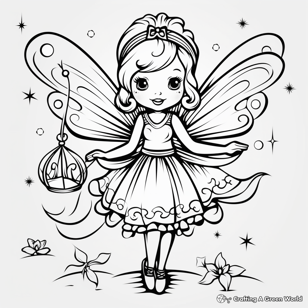 Magical coloring pages