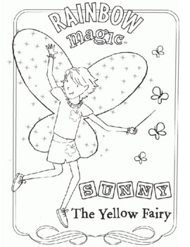 Rainbow fairies by daisy meadows coloring pages by jessicas jumble