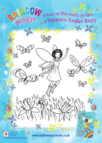 Rainbow magic activity sheets teaching resources