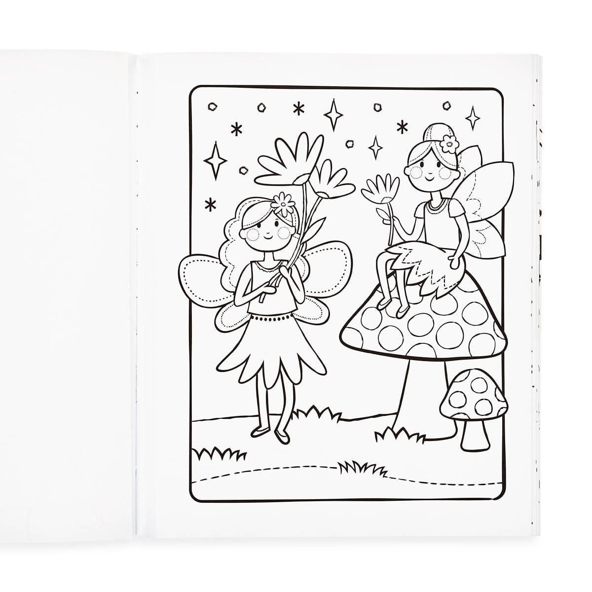 Princesses fairies louring book