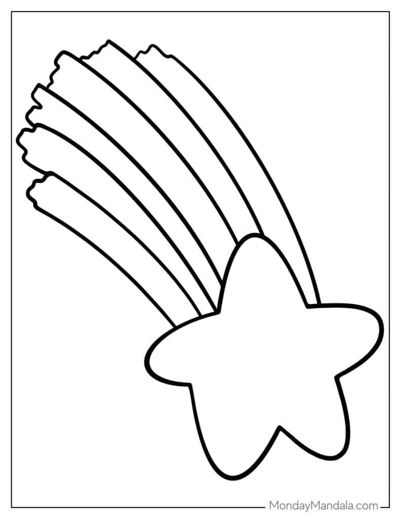 Rainbow coloring pages free pdf printables