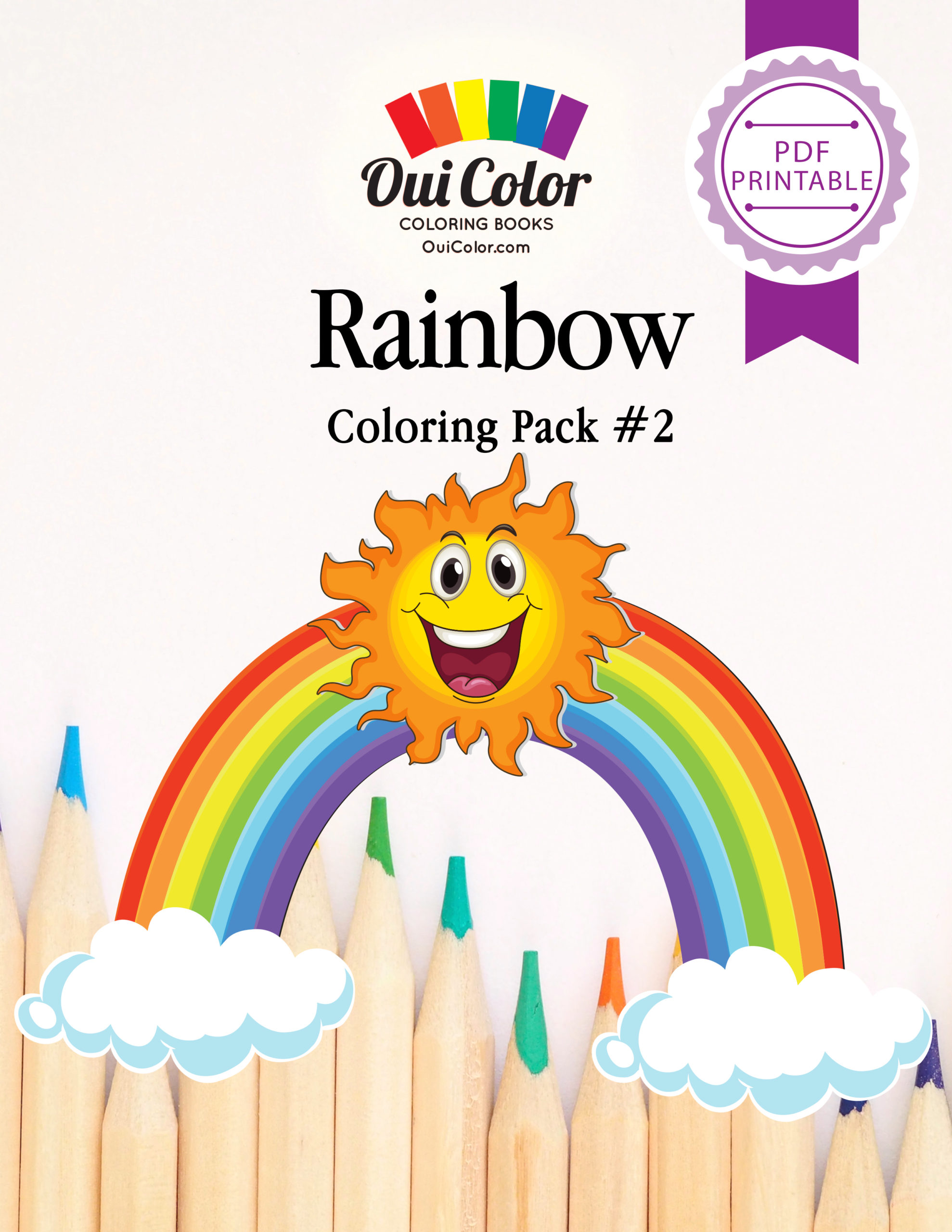 Rainbow coloring pack no