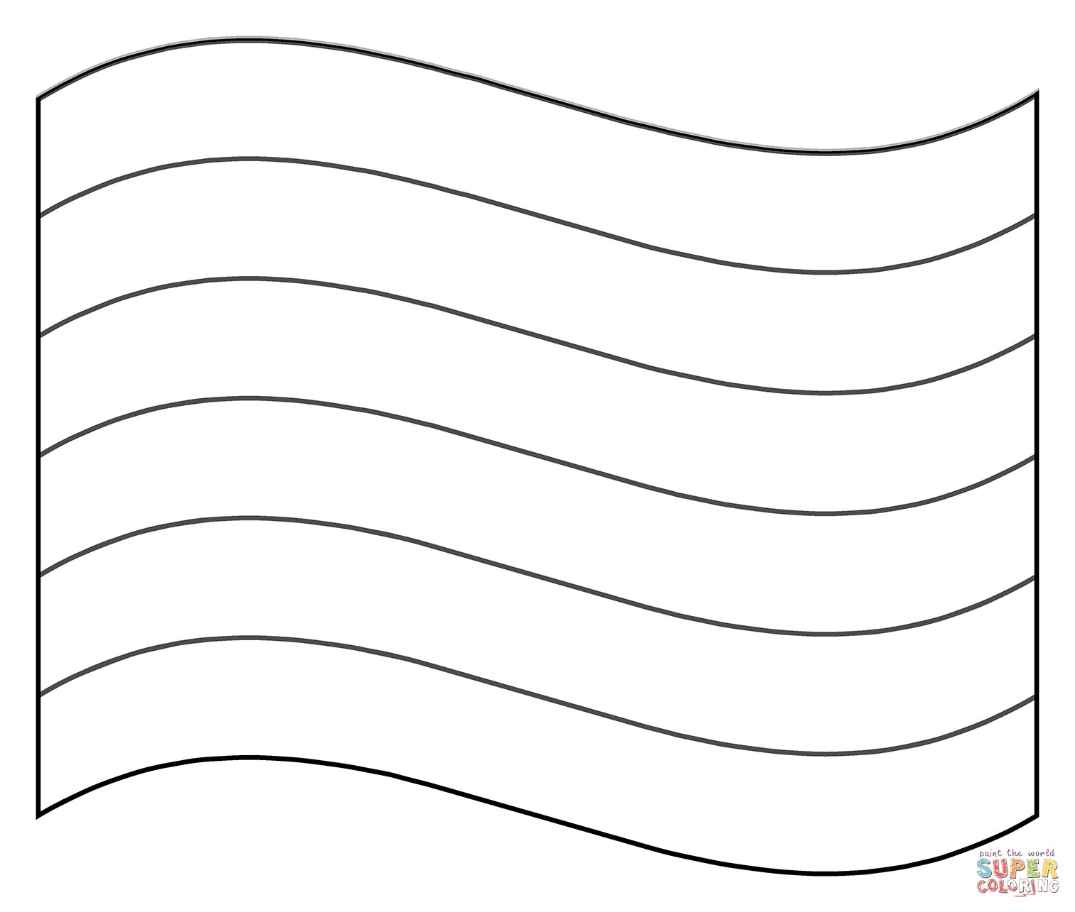 Rainbow flag emoji coloring page free printable coloring pages